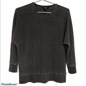 Stitch Star Distressed Long Sleeve Top Size M